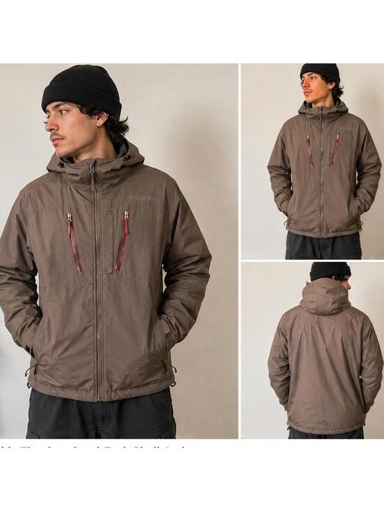 Columbia Other - Columbia Sportswear Men's Brown and Khaki Jacket